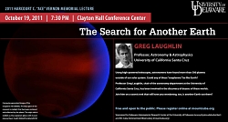 The Search for Another Earth 2011 : Dr. Greg Laughlin