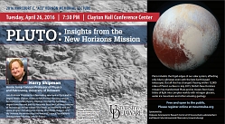 Pluto: Insights from New Horizons 2016 : Harry Shipman
