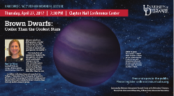 Brown Dwarfs: Cooler than the Coolest Stars 2017 : Emily Rice
